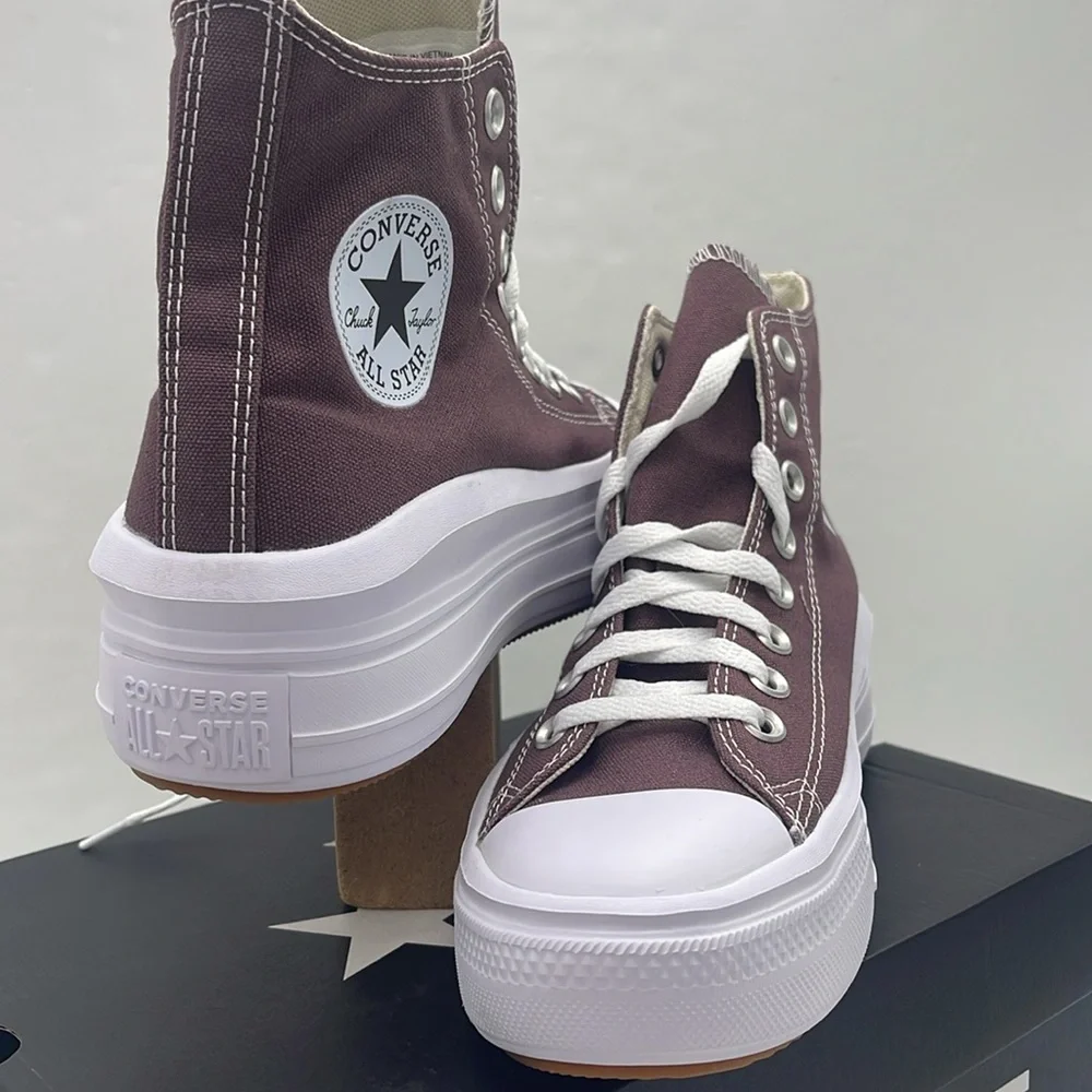 Converse WMNS Platform Sneakers A10665C CTAS MOVE HI TRAIL MIXED/WHITE/BLACK
